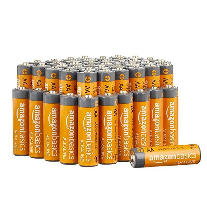 Basics AA Performance Alkaline Non-Rechargeable Batteries (48 Count) - Appearance May Vary